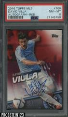 David Villa [Autograph Red] #100 Soccer Cards 2016 Topps MLS Prices