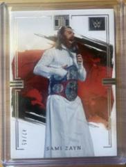 Sami Zayn [Silver] #7 Wrestling Cards 2023 Panini Impeccable WWE Prices