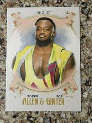 Big E #AG-6 Wrestling Cards 2021 Topps Heritage WWE Allen & Ginter Prices