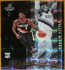 Nassir Little [Holo Gold] #91 Basketball Cards 2019 Panini Black Prices
