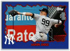 Aaron Judge [Blue] Baseball Cards 2023 Topps Throwback Thursday Prices