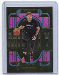Luka Doncic [Purple] #19 Basketball Cards 2023 Panini Recon The Mighty Prices