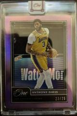 Anthony Davis [Purple] #76 Basketball Cards 2020 Panini One and One Prices