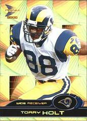 Torry Holt [Holographic Gold] #74 Football Cards 2000 Pacific Prism Prospects Prices