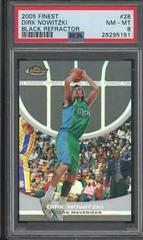 Dirk Nowitzki [Black Refractor] Basketball Cards 2005 Finest Prices