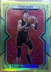Tyler Herro [Red Yellow Green Flood] Basketball Cards 2021 Panini Obsidian Prices