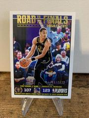 Jordan Poole Basketball Cards 2022 Panini Hoops Road to the Finals Prices