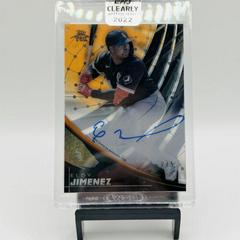Eloy Jimenez [Orange] Baseball Cards 2022 Topps Clearly Authentic Tek Autographs Prices