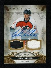 John LeClair [Autograph Material Gold] Hockey Cards 2020 Upper Deck Artifacts Prices