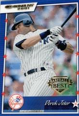 Derek Jeter [Baseball's Best Gold] #5 Baseball Cards 2001 Donruss Prices
