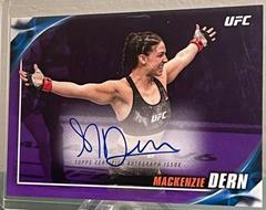 Mackenzie Dern [Purple] #KA-MD Ufc Cards 2019 Topps UFC Knockout Autographs Prices