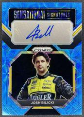 Josh Bilicki #23 Racing Cards 2023 Panini Prizm NASCAR Sensational Signature Prices