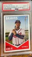 Ronald Acuna Jr Baseball Cards 2018 Topps 582 Montgomery Club Set 1 Prices