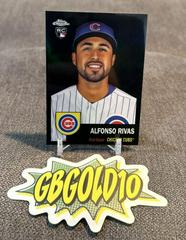 Alfonso Rivas [Black] Baseball Cards 2022 Topps Chrome Platinum Anniversary Autographs Prices