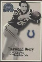 Raymond Berry Football Cards 2000 Fleer Greats of the Game Prices