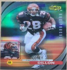 Corey Dillon [Reciprocal] Football Cards 1999 UD Ionix Prices