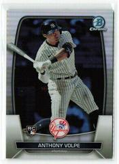 Anthony Volpe [Refractor] Baseball Cards 2023 Bowman Chrome Prices