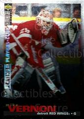 Mike Vernon [Platinum Player's Club] #100 Hockey Cards 1995 Collector's Choice Prices