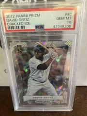 David Ortiz [Cracked Ice] Baseball Cards 2012 Panini Prizm Prices