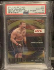 Cain Velasquez [Gold] Ufc Cards 2022 Panini Select UFC Numbers Prices