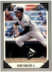 Ozzie Guillen #331 Baseball Cards 1991 Leaf Prices