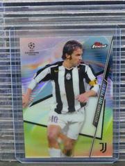 Alessandro Del Piero #102 Soccer Cards 2020 Topps Finest UEFA Champions League Prices