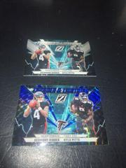 Desmond Ridder , Kyle Pitts [Blue] #TL-DK Football Cards 2022 Panini Zenith Thunder and Lightning Prices