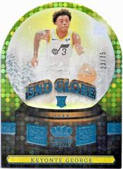 Keyonte George [Blue] #6 Basketball Cards 2023 Panini Crown Royale Sno Globe Prices