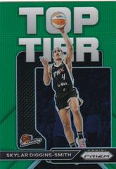 Skylar Diggins Smith [Green] #9 Basketball Cards 2023 Panini Prizm WNBA Top Tier Prices