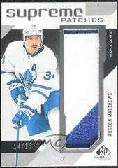 Auston Matthews [Patches] #SP-AM Hockey Cards 2021 SP Game Used Supreme Prices