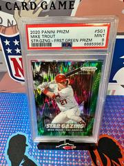 Mike Trout [Forrest Green Prizm] #SG-1 Baseball Cards 2020 Panini Prizm Star Gazing Prices