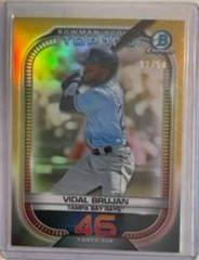 Vidal Brujan [Gold] Baseball Cards 2021 Bowman Scout’s Top 100 Prices