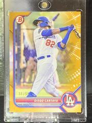 Diego Cartaya [Gold] #BP-103 Baseball Cards 2022 Bowman Paper Prospects Prices