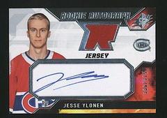 Jesse Ylonen #JY Hockey Cards 2021 SPx Rookie Auto Jersey Prices