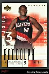 Zach Randolph [Gold] Basketball Cards 2001 Upper Deck Flight Team Prices