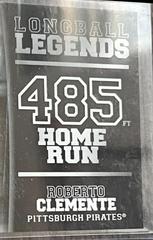 Roberto Clemente #LL-23 Baseball Cards 2018 Topps Longball Legends Prices