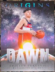 Tristan Vukcevic #10 Basketball Cards 2023 Panini Origins Dawn Prices