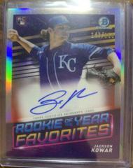 Jackson Kowar Baseball Cards 2022 Bowman Rookie of the Year Favorites Autographs Prices