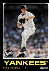 Mike Mussina Baseball Cards 2002 Upper Deck Vintage Prices