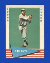 Chick Hafey #39 Baseball Cards 1961 Fleer Prices
