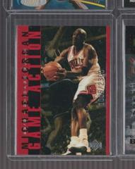 Michael Jordan #G11 Basketball Cards 1998 Upper Deck MJ Living Legend Game Action Prices