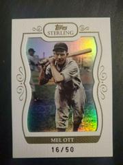 Mel Ott Baseball Cards 2008 Topps Sterling Prices