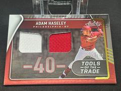 Adam Haseley #TTT2-AH Baseball Cards 2022 Panini Absolute Tools of the Trade 2 Swatch Prices