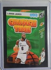 LeBron James [Black] #2 Basketball Cards 2023 Panini Donruss Crunch Time Prices