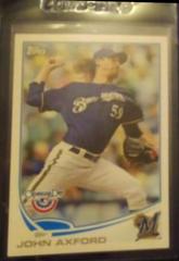 John Axford #17 Baseball Cards 2013 Topps Opening Day Prices
