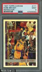Kobe Bryant [Refractor] #171 Basketball Cards 1997 Topps Chrome Prices