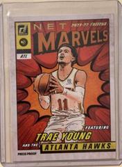 Trae Young #5 Basketball Cards 2021 Panini Donruss Net Marvels Prices