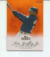 Ken Griffey Jr. [Orange] #65 Baseball Cards 2012 Topps Tribute Prices