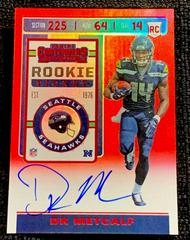 DK Metcalf [Team Helmet Autograph Red Zone] #110 Football Cards 2019 Panini Contenders Prices