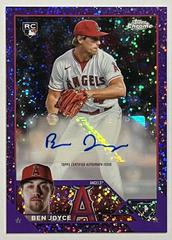 Ben DeLuzio [Purple Speckle] #RA-BDL Baseball Cards 2023 Topps Chrome Update Rookie Autographs Prices